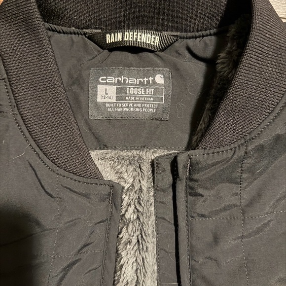 Carhartt Womens Rain Defender Loose Fit Lightweight Jacket - Picture 2 of 4